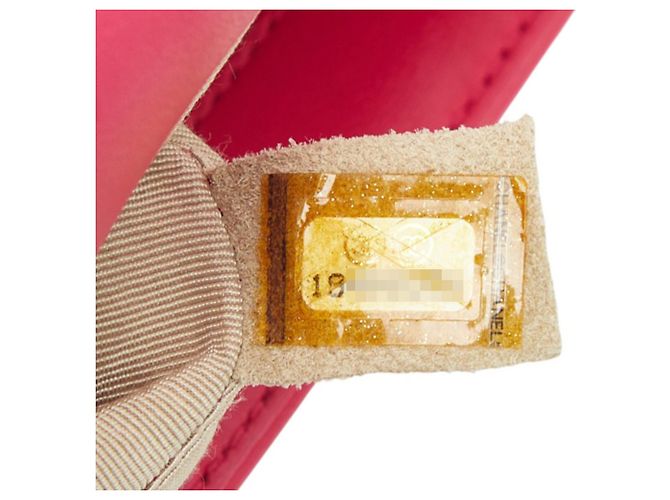 Borsa a tracolla Chanel Boy Coco Mark Chain Rosa - vista 11