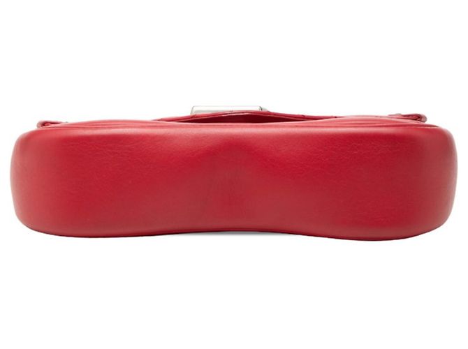 Borsa a catena Louis Vuitton New Wave MM Rosso - vista 3