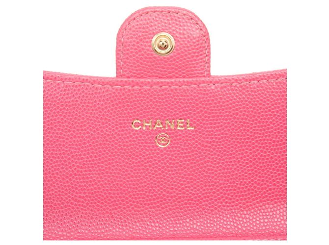 Borsa a tracolla portafoglio Chanel Matelassé Coco Mark Chain Rosa - vista 5