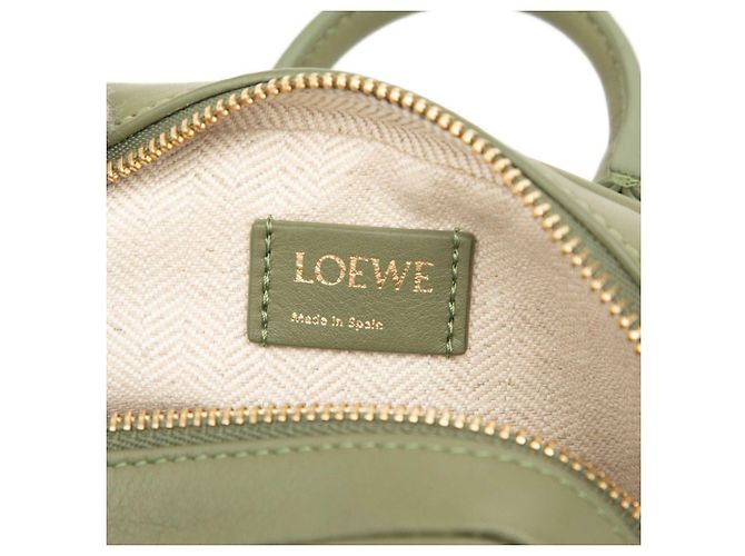 Borsa a mano Loewe Repeat Anagram Amazona 12 Mini Verde - vista 6