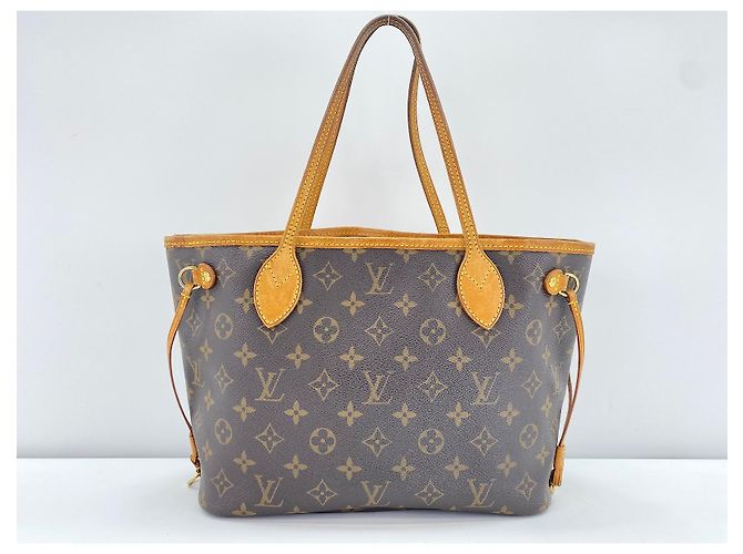 Louis Vuitton Neverfull Monogram PM Marron - vue 3