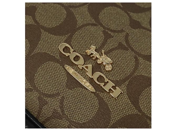Chloé Chloe Vintage Schultertasche aus Canvas Beige - Ansicht 6