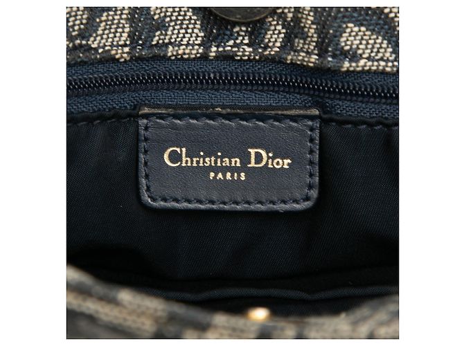 Borsa Christian Dior Navy Trotter Blu navy - vista 5