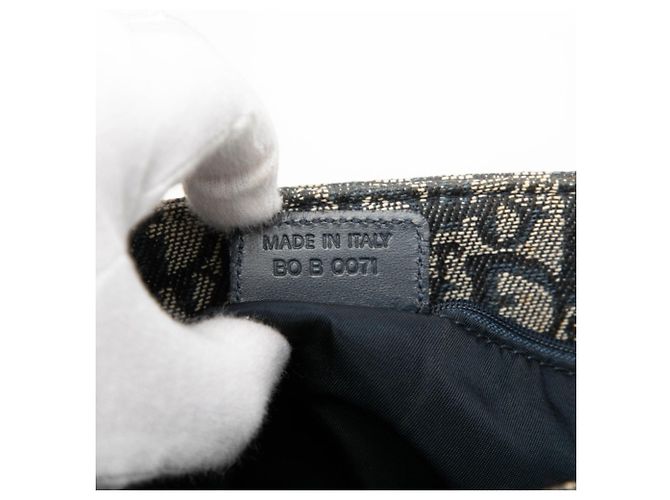 Borsa Christian Dior Navy Trotter Blu navy - vista 6