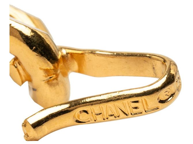 Cambon Chanel Gürtel mit goldplattierter Kette Golden - Ansicht 4