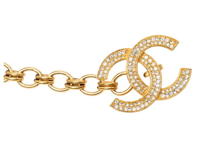 Chanel Coco Mark Kettengürtel vergoldet Golden - Ansicht 2