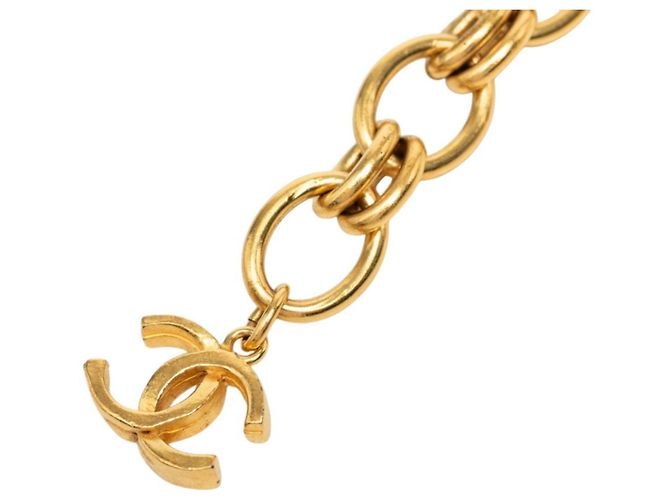 Chanel Coco Mark Kettengürtel vergoldet Golden - Ansicht 3