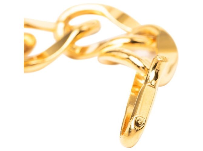 Cambon Chanel Gürtel mit goldplattierter Kette Golden - Ansicht 5