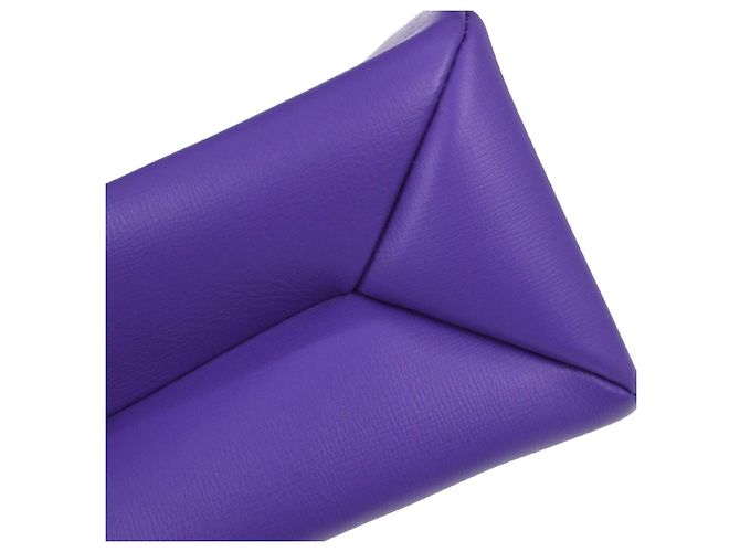 Louis Vuitton Shopper Leather Mini Porpora - vista 7