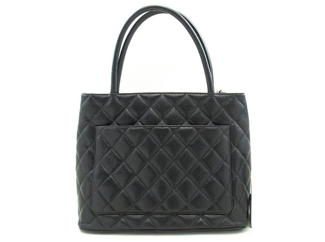 Chanel Medallion Tote Quilted Caviar Schwarz - Ansicht 2