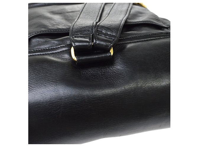 Chanel CC Backpack Lambskin Black - view 6