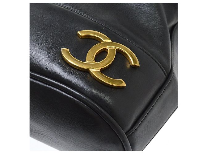 Chanel CC Backpack Lambskin Black - view 7