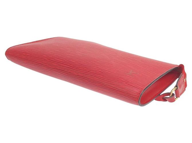 Louis Vuitton Epi Pochette Accessoires Rosso - vista 3