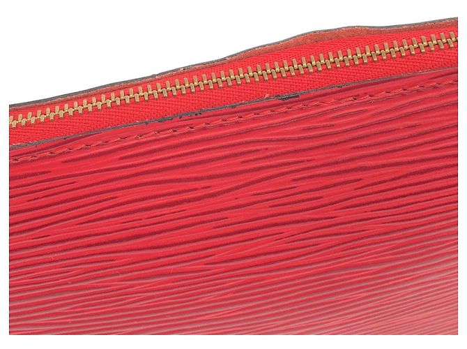 Louis Vuitton Epi Pochette Accessoires Rosso - vista 4
