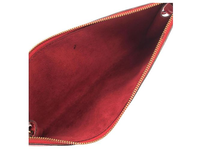 Louis Vuitton Epi Pochette Accessoires Rosso - vista 7