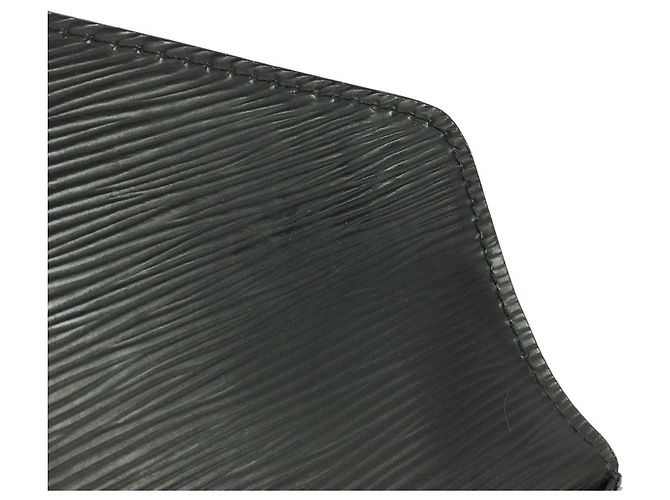Louis Vuitton Epi Pochette Sellier Dragonne M52762 Nero - vista 8