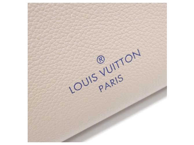 Louis Vuitton On My Side MM Handtasche Beige - Ansicht 6