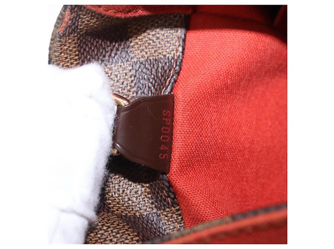 Louis Vuitton Bastille Damier Ebene Marrone - vista 7