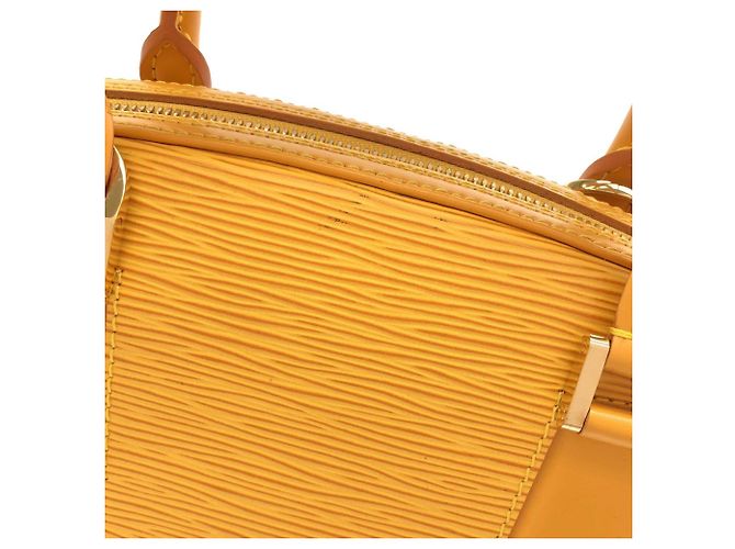Borsa Louis Vuitton Epi Jasmine Giallo - vista 3