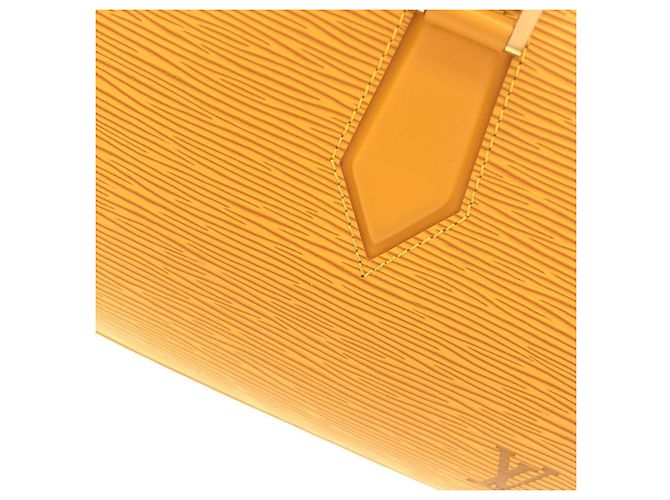 Borsa Louis Vuitton Epi Jasmine Giallo - vista 5