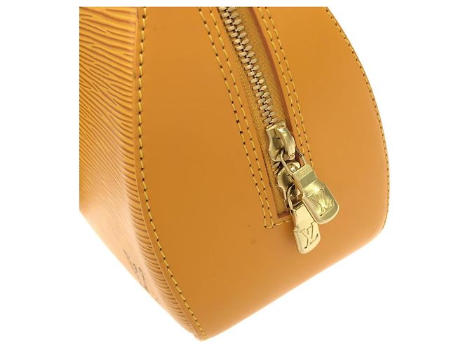 Borsa Louis Vuitton Epi Jasmine Giallo - vista 6