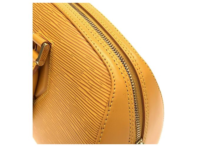 Borsa Louis Vuitton Epi Jasmine Giallo - vista 7