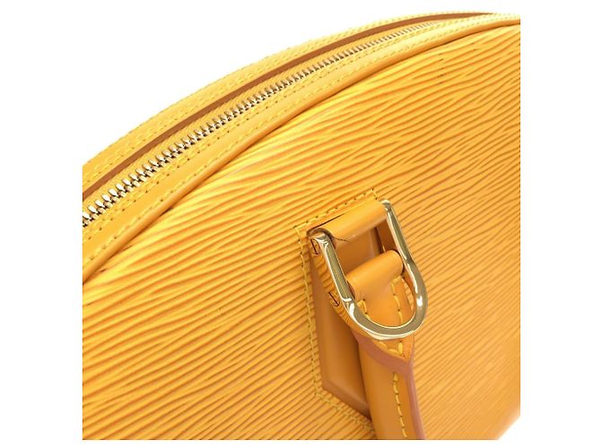 Borsa Louis Vuitton Epi Jasmine Giallo - vista 8