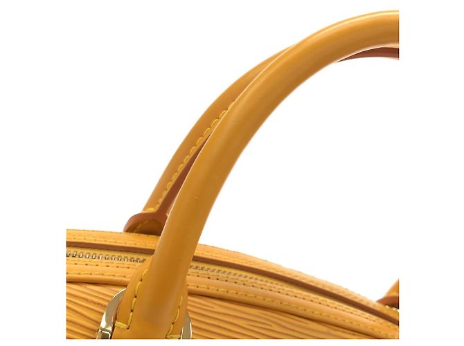 Borsa Louis Vuitton Epi Jasmine Giallo - vista 9