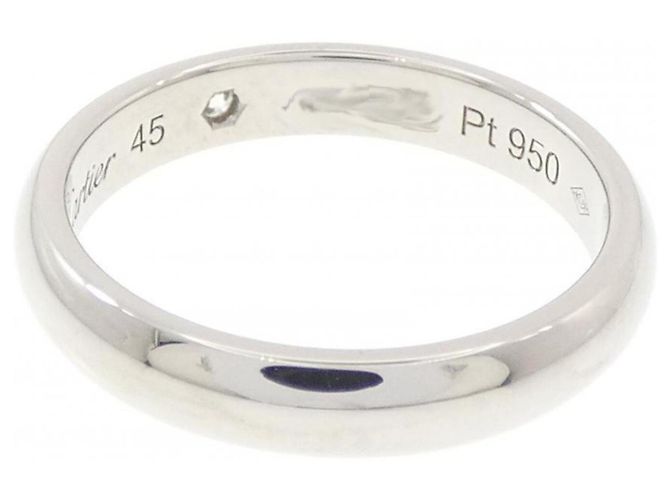 Cartier C Ehering aus Platin 950 - Ansicht 3