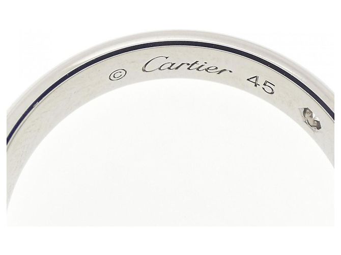 Cartier C Ehering aus Platin 950 - Ansicht 4