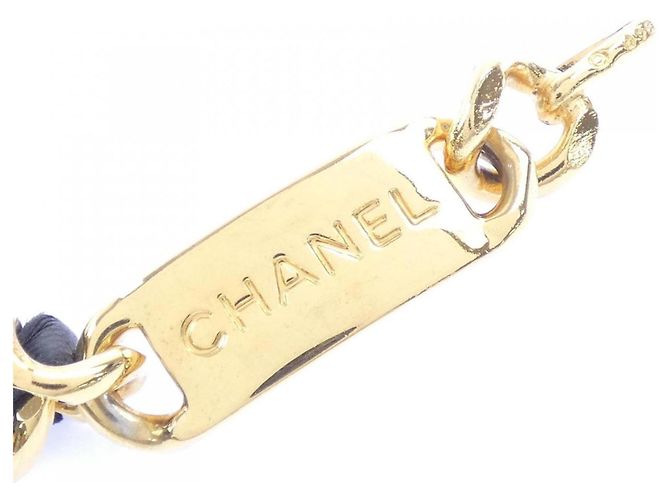 Timeless Cintura a catena Chanel nera e oro Nero D'oro - vista 3