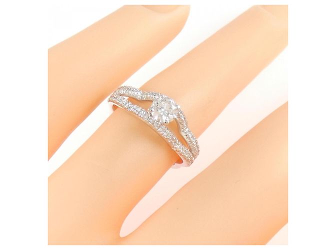 Chanel Camélia Ring in Weißgold Golden - Ansicht 5