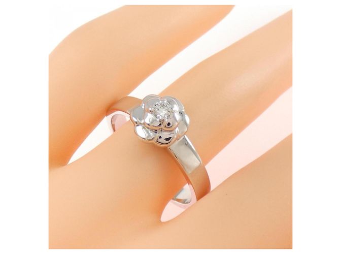 Chanel Camellia Band Ring Golden - Ansicht 5