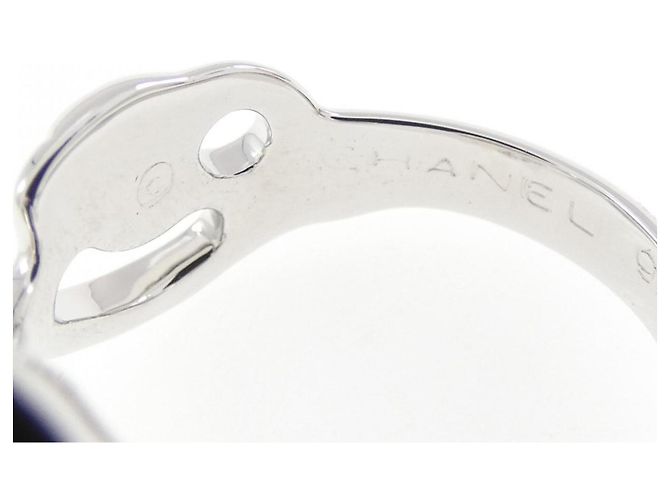 Anello Chanel Camélia in oro bianco e diamante D'oro - vista 4