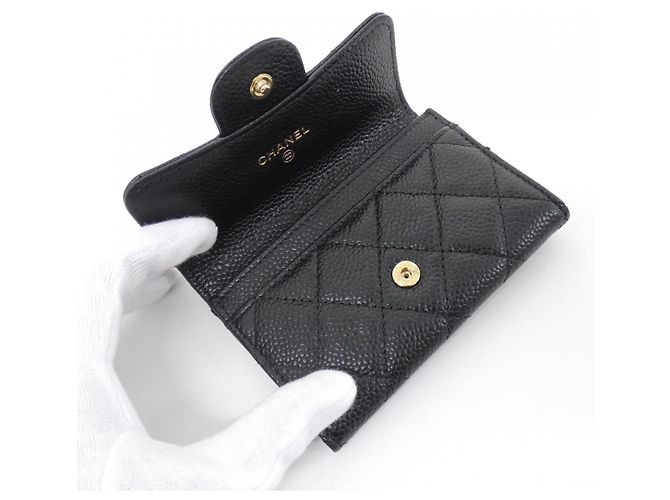 Tarjetero Chanel Timeless Classic Line Negro - vista 4