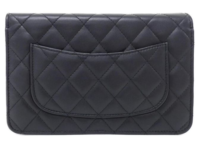 Catena per portafoglio Chanel Timeless Classic Line AP0250 Nero - vista 2