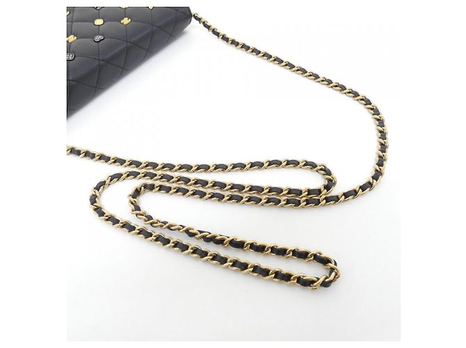 Catena per portafoglio Chanel Timeless Classic Line AP0250 Nero - vista 6