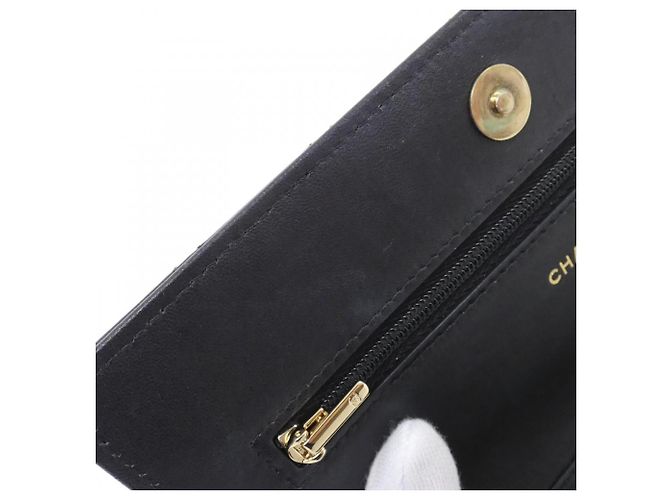Catena per portafoglio Chanel Timeless Classic Line AP0250 Nero - vista 8