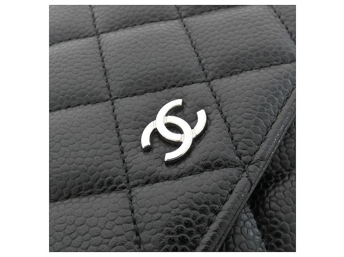 Portafoglio con catena Chanel Timeless Classic Line Nero - vista 4