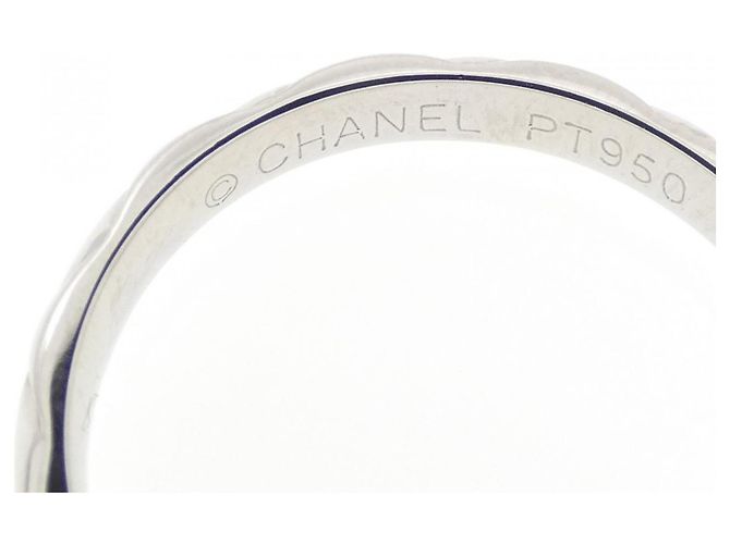Chanel Matelassé Platinum Band Ring - Ansicht 3