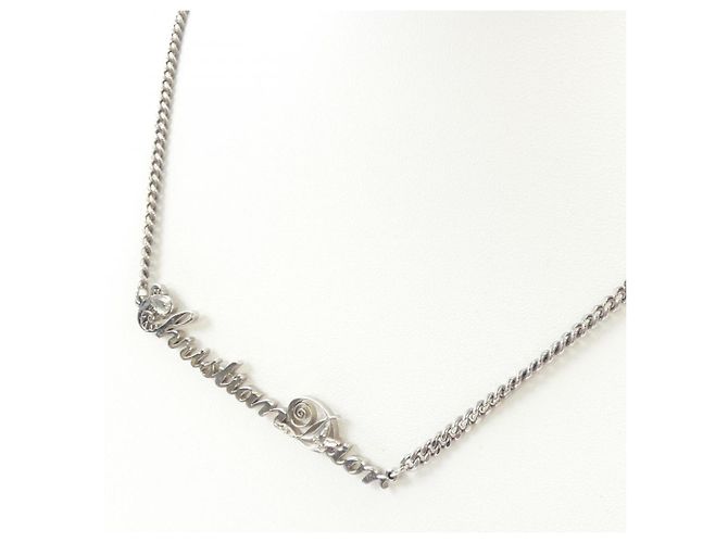 Collier Christian Dior Dior Kenny Scharf Argenté - vue 2