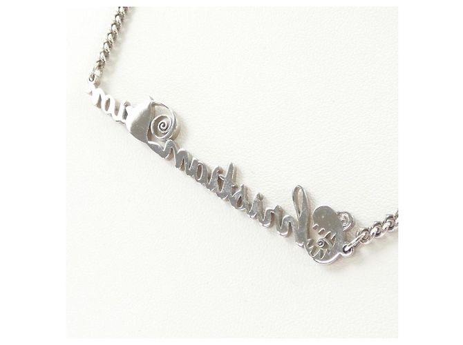Collier Christian Dior Dior Kenny Scharf Argenté - vue 4