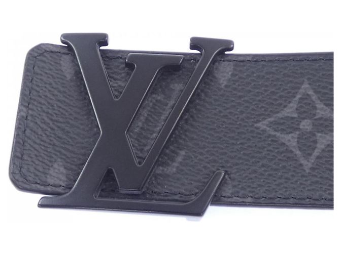 Cintura Louis Vuitton LV Initials 40mm M0449 Marrone Nero - vista 2