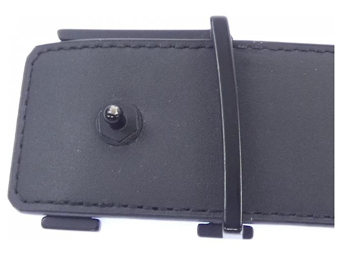 Cintura Louis Vuitton LV Initials 40mm M0449 Marrone Nero - vista 3