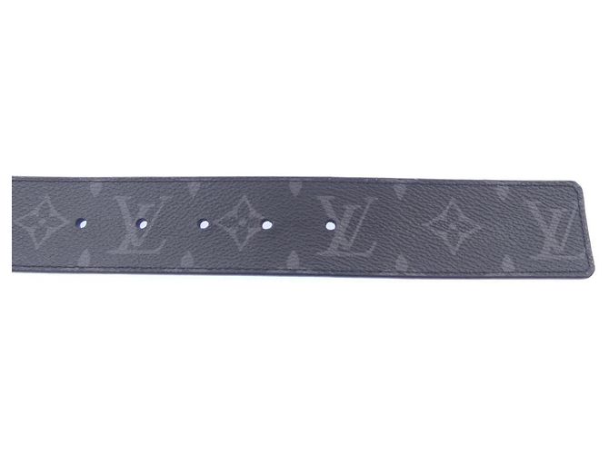Cintura Louis Vuitton LV Initials 40mm M0449 Marrone Nero - vista 4