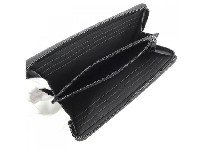Louis Vuitton LV Aerogram Zippy Wallet Black - view 4