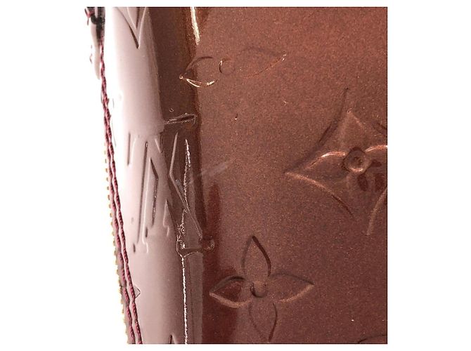 Borsa Louis Vuitton Vernis Alma PM Rosso - vista 4