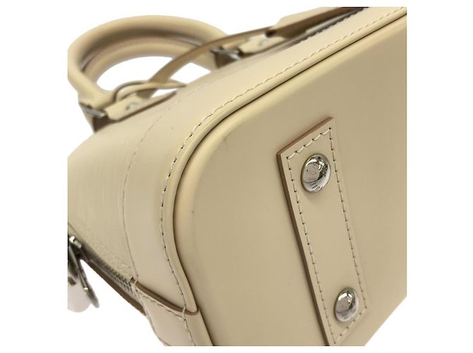 Borsa Louis Vuitton Epi Alma BB Beige - vista 4