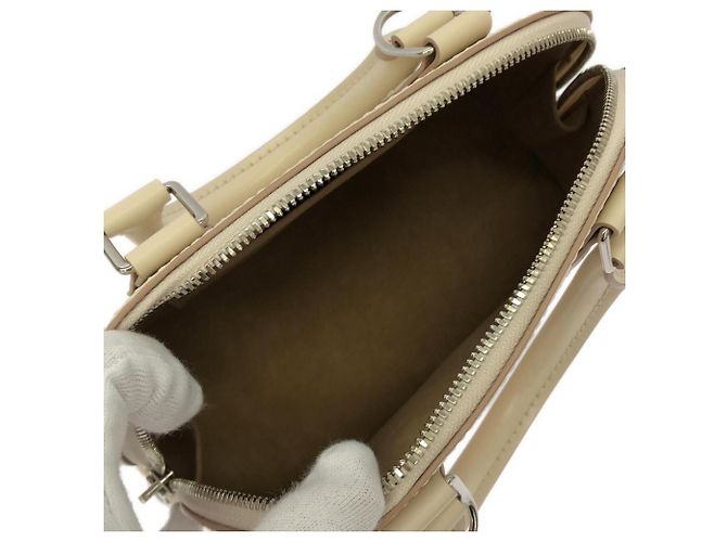 Borsa Louis Vuitton Epi Alma BB Beige - vista 9