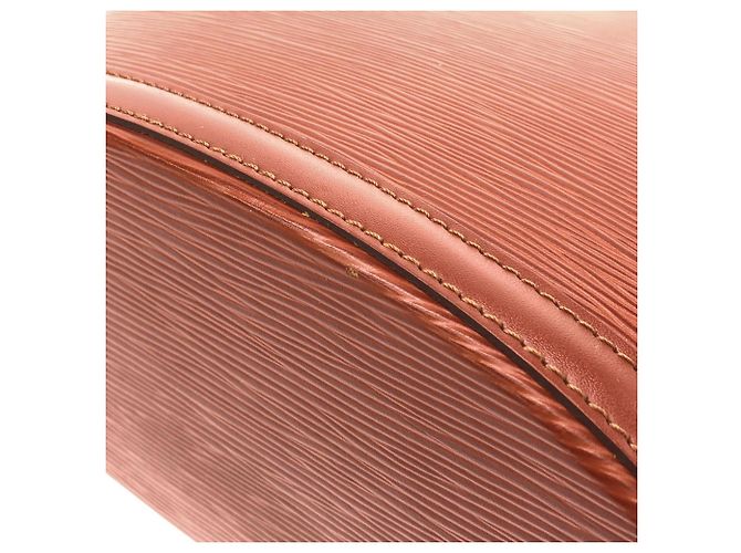 Borsa Louis Vuitton Epi Saint Jacques Marrone - vista 3